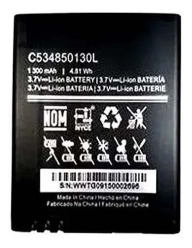 Bateria Pila Blu Dash Jr 3g D190 Neo 3.5 C534850130l 
