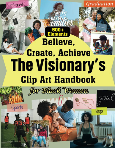 Libro: The Visionarys Cip Art Handbook - For Black Women: 5