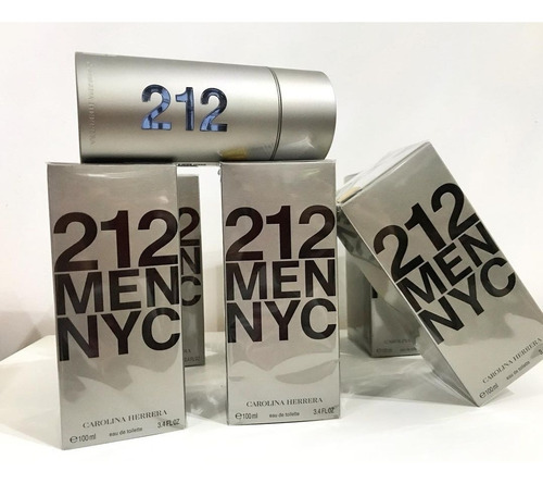 Imagen 3 de 5 de Carolina Herrera 212 NYC NYC Men EDT 100 ml para hombre