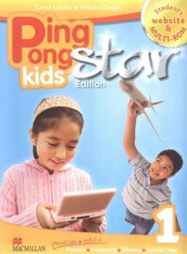 Ping Pong Kids Star Edition - Vol. 1, de Ceres Lobeto. Editora MACMILLAN DO BRASIL, capa mole em português