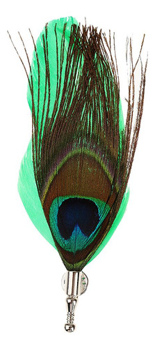Hombres Broches De Plumas De Alfileres De Broche Ramillete