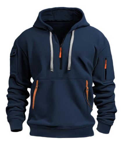 Sudadera Con Capucha Para Hombre, Deportiva, Informal