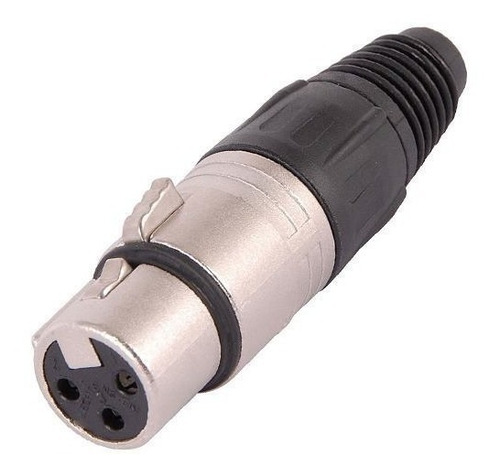 Neutrik Nc3fx-d Ficha Conector Xlr Canon Hembra A Cable 3pin