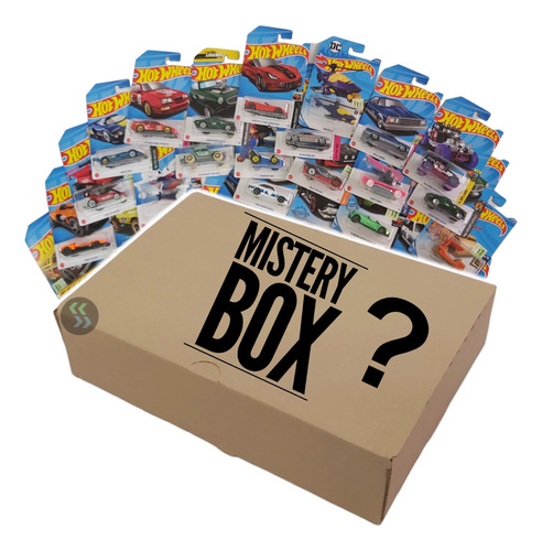 Hot Wheels Mystory Box X 8 Autos Escala Original Sorpresa