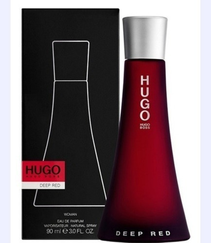 Perfume Hugo Boss Deep Red 90ml Original Dama