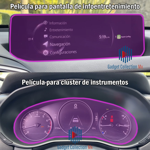 Gadget Collection Mx GC-PTPUMCX5025 Película Protectora Kit Ppf Compatible Con Mazda Cx-50 2025 Color Transparente
