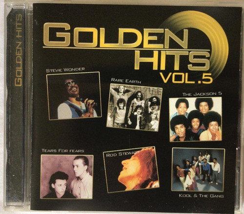 Golden Hits. Vol. 5. Cd Original Usado. Qqg. Ag.