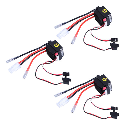 Controlador De Velocidad Esc Cepillado 3x Rc Esc 320a 6-12v