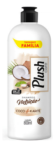 Plush Care Shampoo Nutrição 800ml