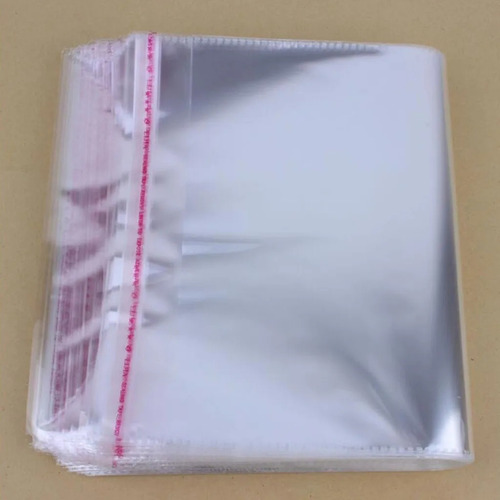 Imagen 1 de 2 de Pack X 100u Bolsas Plásticas Transparentes 45cm X 60cm 18659