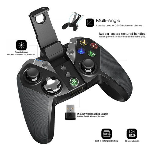 Mando Gamesir G4s Sellado Android Ios Pc Bluetooth, Wireless