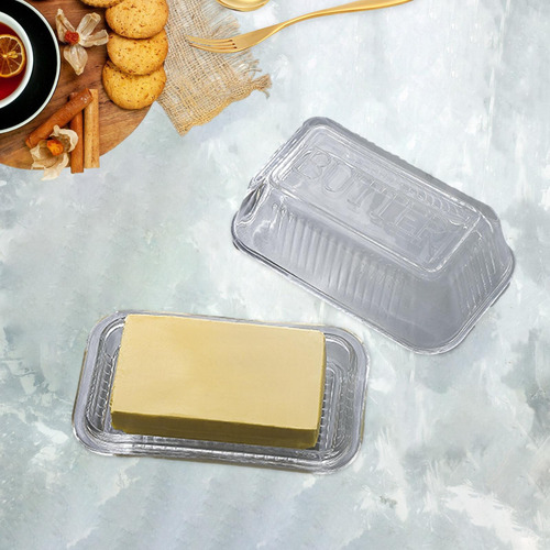 Plato Para Con Tapa, Caja De Almacenamiento De Vidrio Para ,