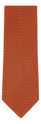 Corbata Scappino Brera Seda Para Hombre 431 Color Naranja