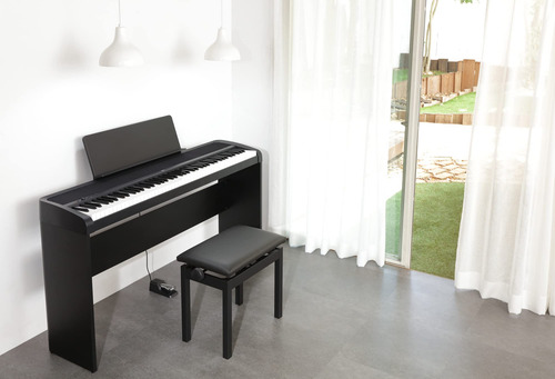 Korg Piano Digital Portátil B2 Con Teclado Ponderado De