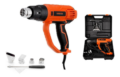 Pistola De Calor Hamilton 2000w 350°/600° + Kit Accesorios