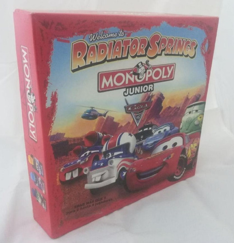 Juguete Monopoly Junior Cars 2 