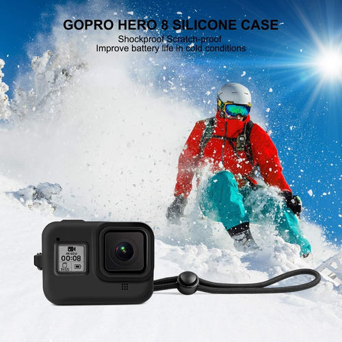 Imagen 5 de 9 de Kit De Accesorios Para Camara Gopro Hero 8 Black