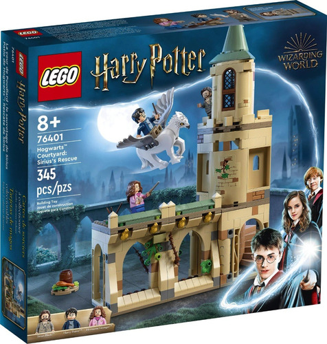 Lego Harry Potter- Patio De Hogwarts Rescate De Sirius 76401 Cantidad de piezas 345