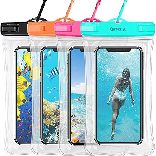 Estuche Impermeable Para Flotante Transparente iPhone LG 4