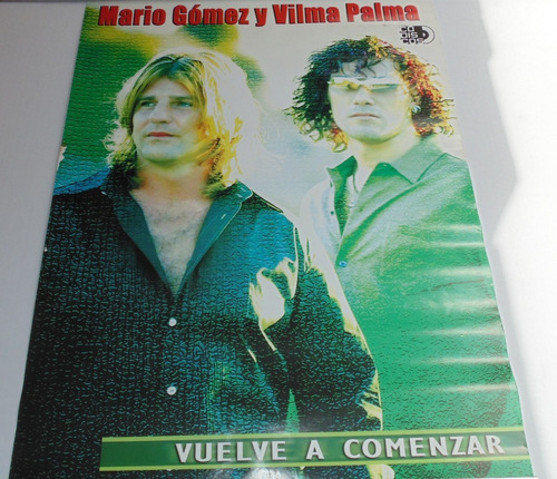 Mario Gomez Y Vilma Palma Afiche Original Promocional 2002