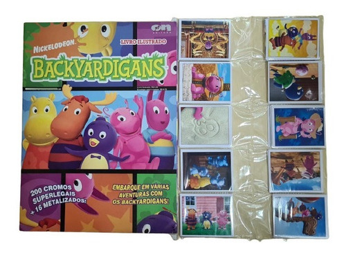 Backyardigans 2009 Álbum De Figurinhas Completo S/colar
