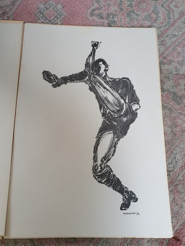 Álbum De Gravuras Futebol De Newton Navarro.