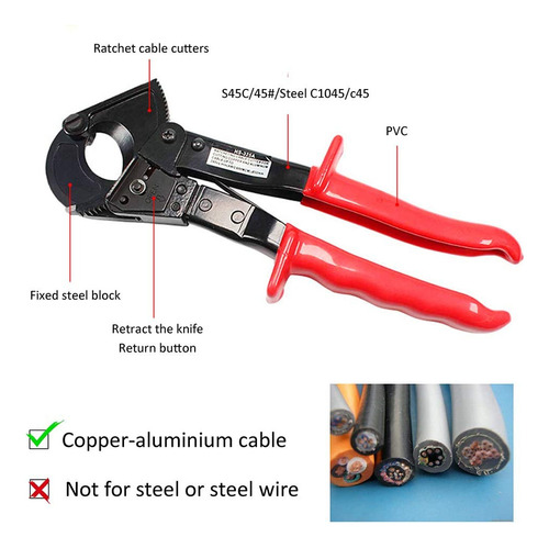 Cortadores De Cables, Pelacables, Herramientas Manuales