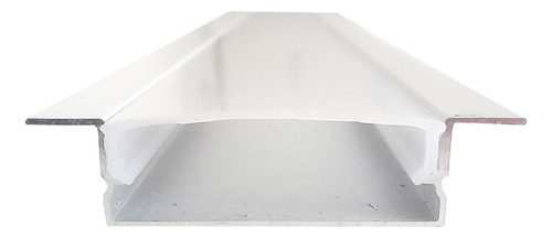 Kit 18 Perfil Led Alumínio Embutir 2 Metros P/fita Led 40mm Luz Perfil Branco Tensão De Operação 12v 110v/220v