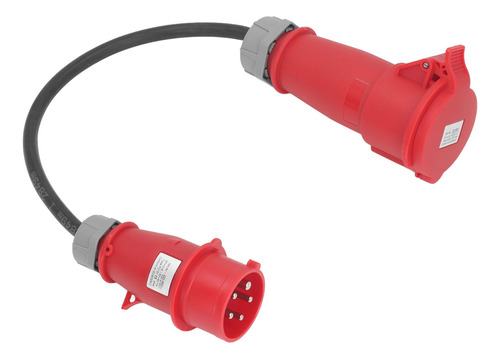 Adaptador Cee De 32 A Hembra A 16 A, 5 Pines, Alta Corriente