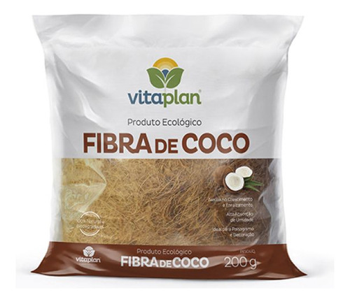 Fibra De Coco Vitaplan 200 Gramas