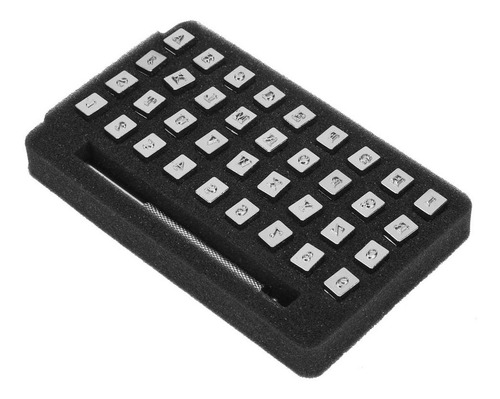 Conjunto De Carimbos De Couro, Perfurador De Letras, Perfura