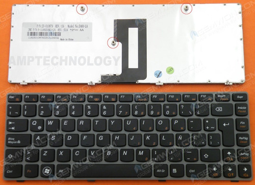 Teclado Laptop Lenovo Ideapad Z460a Z460 Español