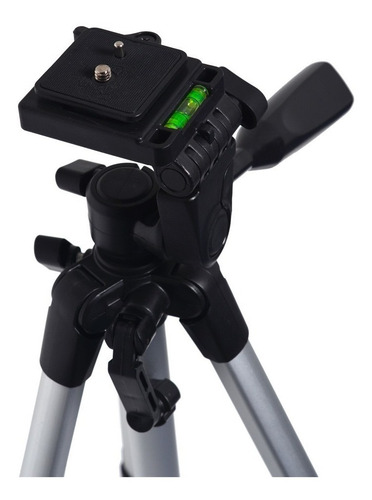 Imagen 2 de 8 de Trípode Para Cámara Digital + Soporte Para Celular