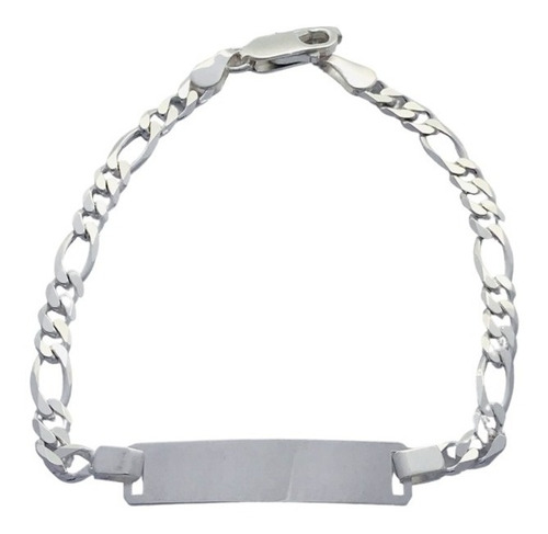 Pulsera De Identidad En Plata Para Niño (p82)