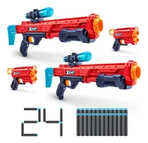 Comprar Pack Lanzadores De Dardos X-shot Hawk Eye Y Micro 2.0 X 4 Un