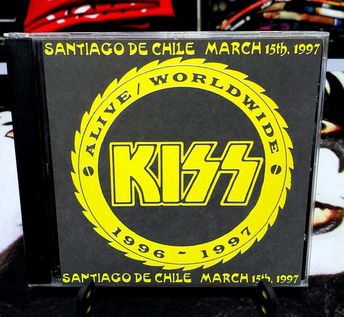 Kiss Cd Chile 1997 Reunión Tour Limitado Envíos 
