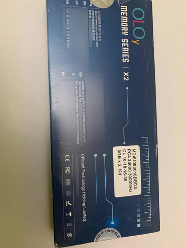 Oloy 16gb Ddr4 Memory Series X2 (Reacondicionado)