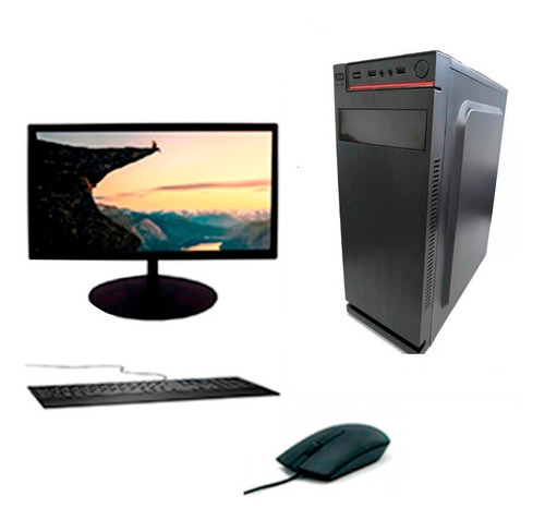 Computador Completo Atx I3 4gb Ddr3 - Hd Ssd 120gb