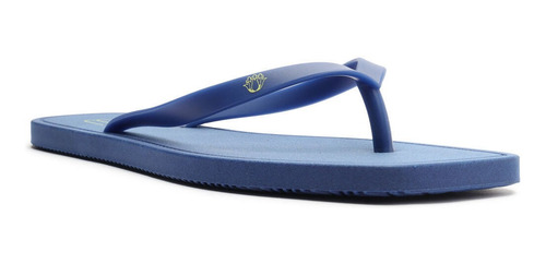 Imagem 2 de 5 de Chinelo Feminino De Dedo Com Nécessaire Azul - My Shoes