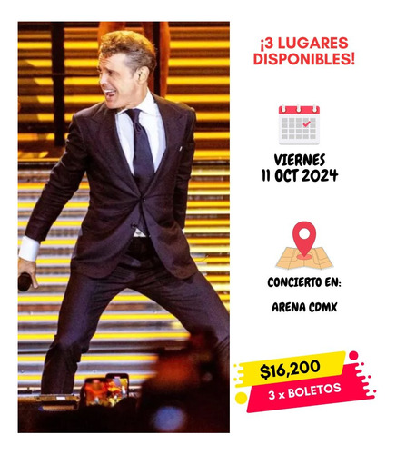 Concierto De Luis Miguel En Cdmx