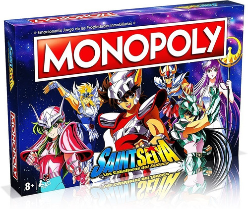 Monopoly Saint Seiya Knights Of The Zodiac Hasbro Espanhol