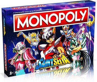 Monopoly Saint Seiya Caballeros Del Zodiaco Hasbro Español