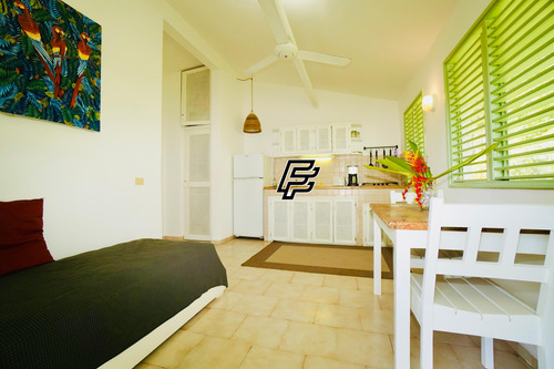 ¡tu Oasis Tropical! Apartamento De 1 Hab. Con Jardín Y Piscina A Pasos De Playa Punta Popy
