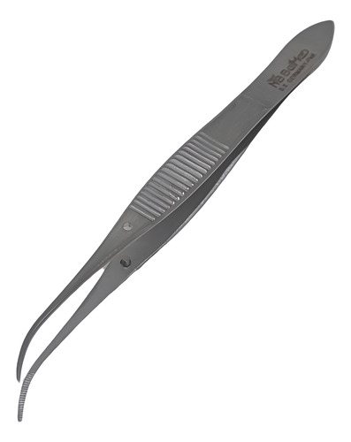 Pinza Graefe Sin Diente Curva 10 Cm Instrumental Belmed