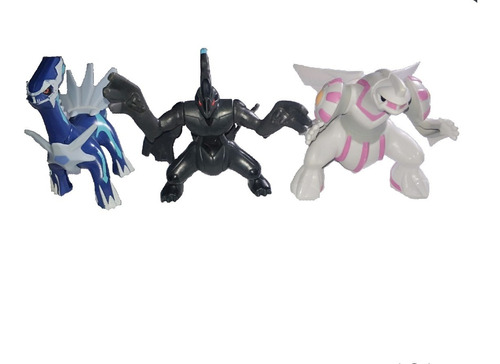 Imagem 1 de 4 de 3x  Pokémon Mcdonalds Colecionáveis Palkia, Dialga ,zekrom 
