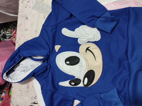 Sudadera Talla 6 Sonic 