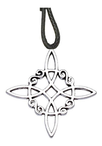 Dije Nudo De Bruja Amuleto Doble Protector Wicca -sesp