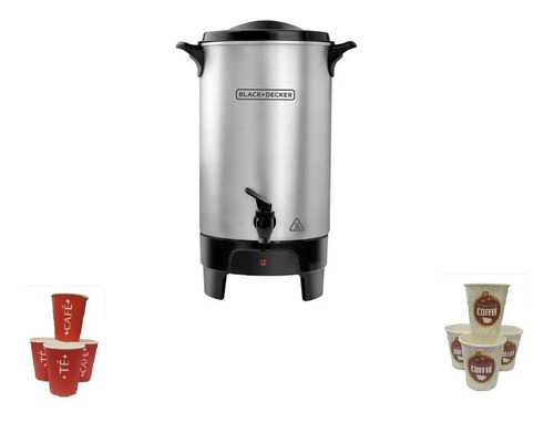 Percoladora De Cafe 40 Tazas Black And Decker Cafetera | MercadoLibre
