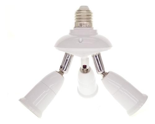 Cw Adaptador De Enchufe De Bombilla E27 A 3 Cabezales