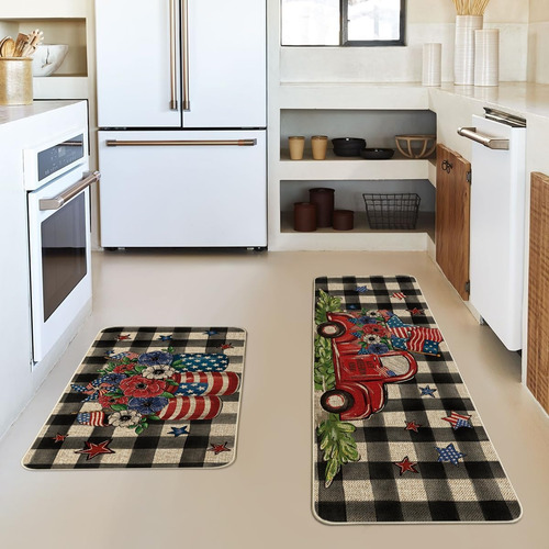 Modo Artoid Juego De 2 Tapetes De Cocina Con Desero De Acuar